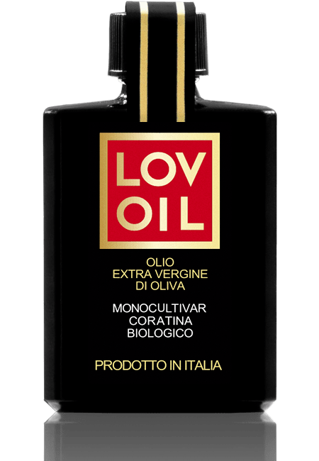 Monodose Olio Extra Vergine di Oliva Biologico Monocultivar Coratina bottiglia nera