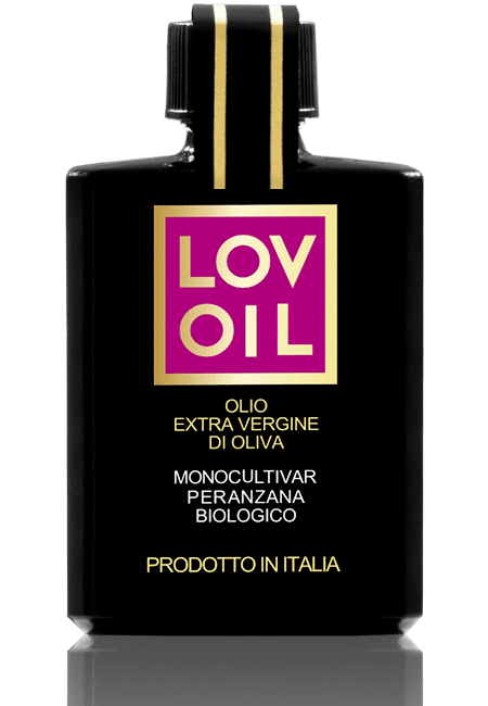 Monodose Olio Extra Vergine di Oliva Biologico Monocultivar Peranzana bottiglia nera